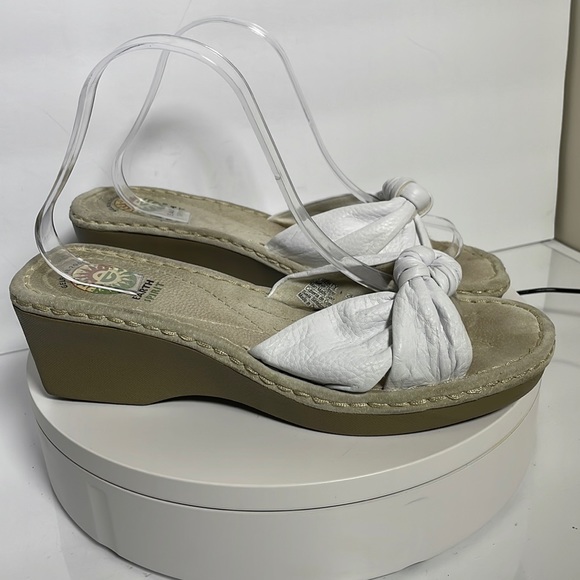 Earth Spirit Shoes - Earth Spirit White mules slip on size 10